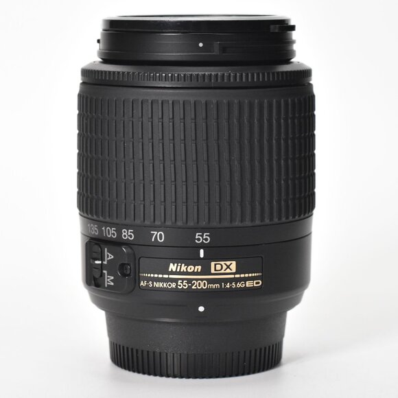 Nikon AF-S DX Zoom-NIKKOR 55-200mm f/4-5.6G ED Lens with HB-34 Hood Bag Mint - Picture 3 of 11
